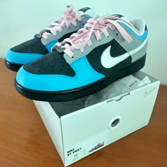 BRAND NEW Nike Dunk Low by You - men’s size 10 - Picture 1 of 4
